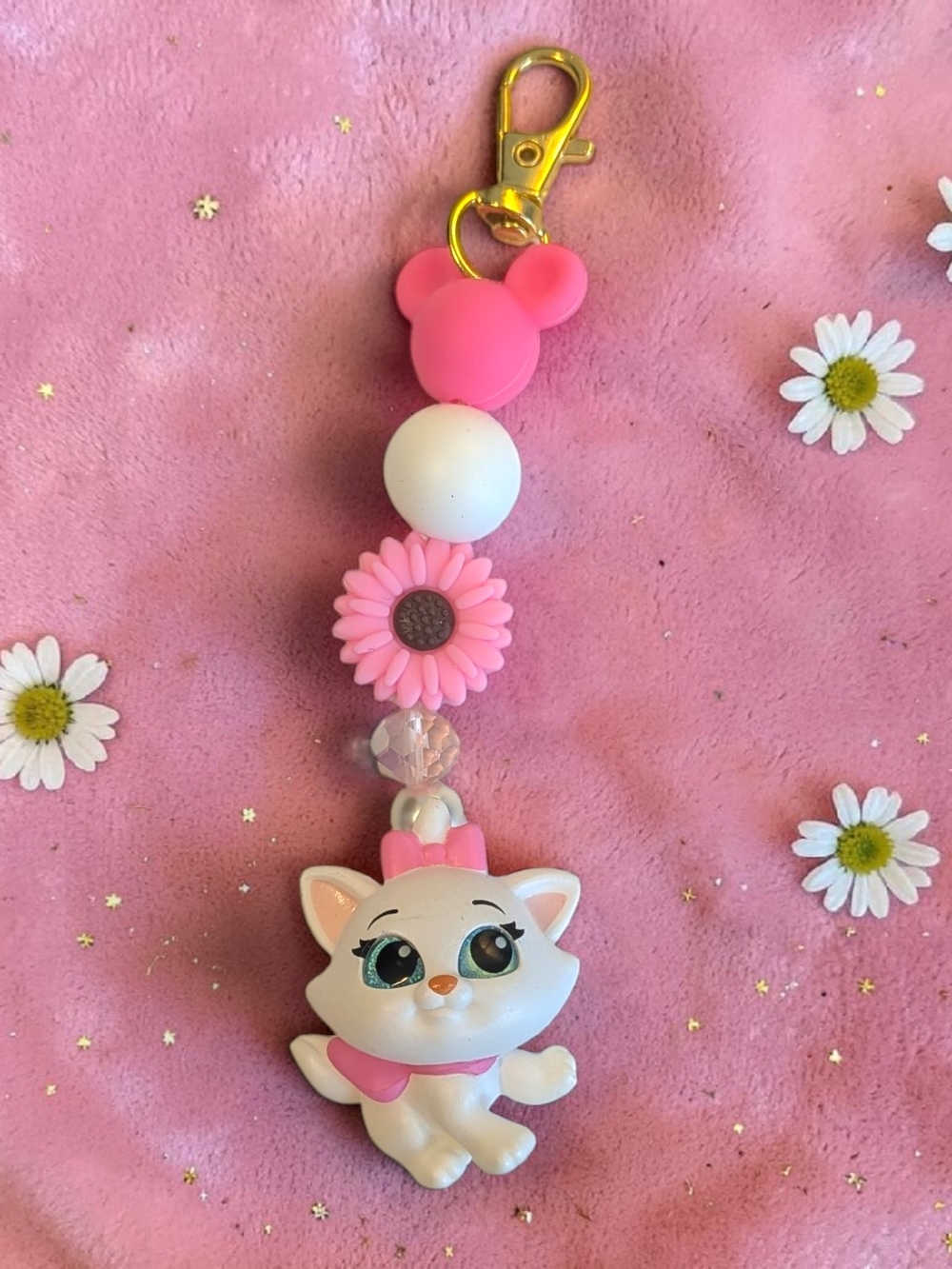 Handmade Marie Bag Charm/ Keychain